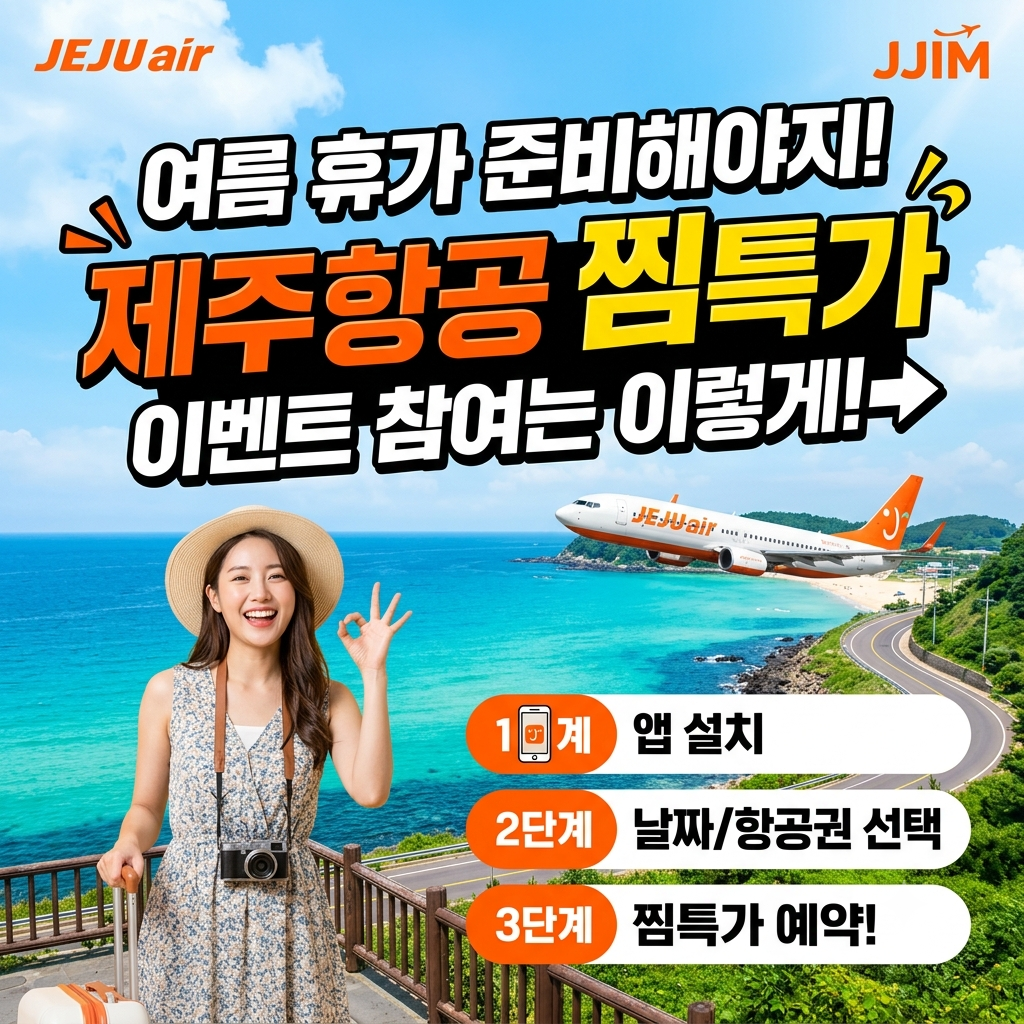 여름휴가 항공권 예약하러 가기