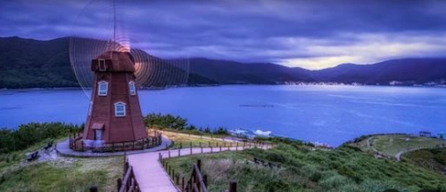거제도 바람의 언덕