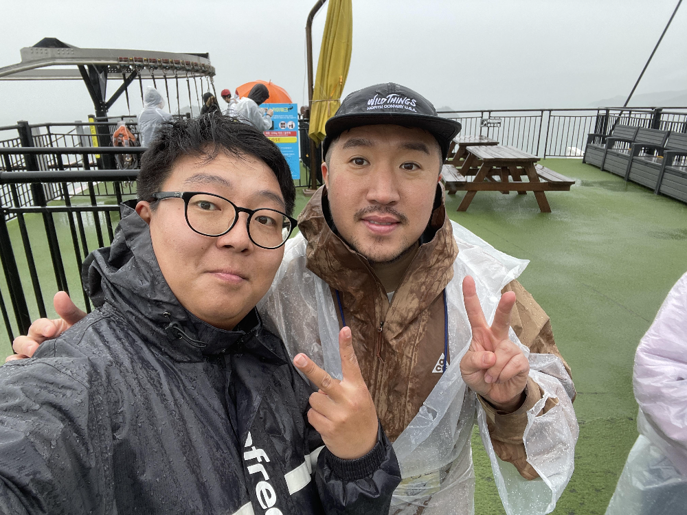 개그맨 박형민씨와 함께