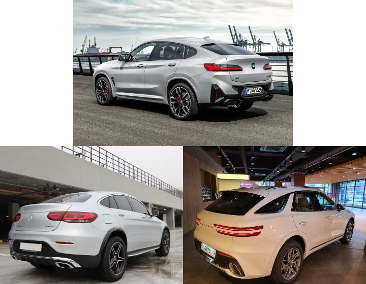 쿠페형 SUV 후면