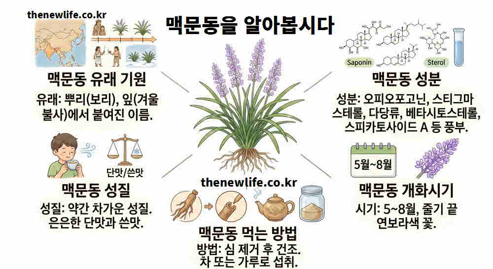 맥문동 효능 기본정보
