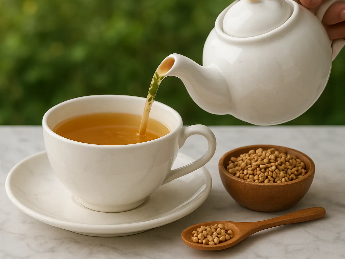 메밀차 간 기능 보호