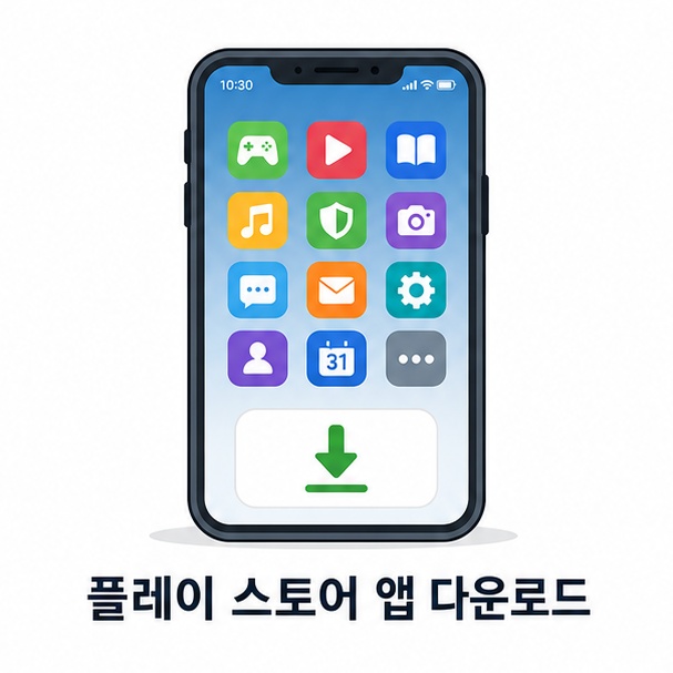 플레이 스토어 앱 다운로드 설치 안내