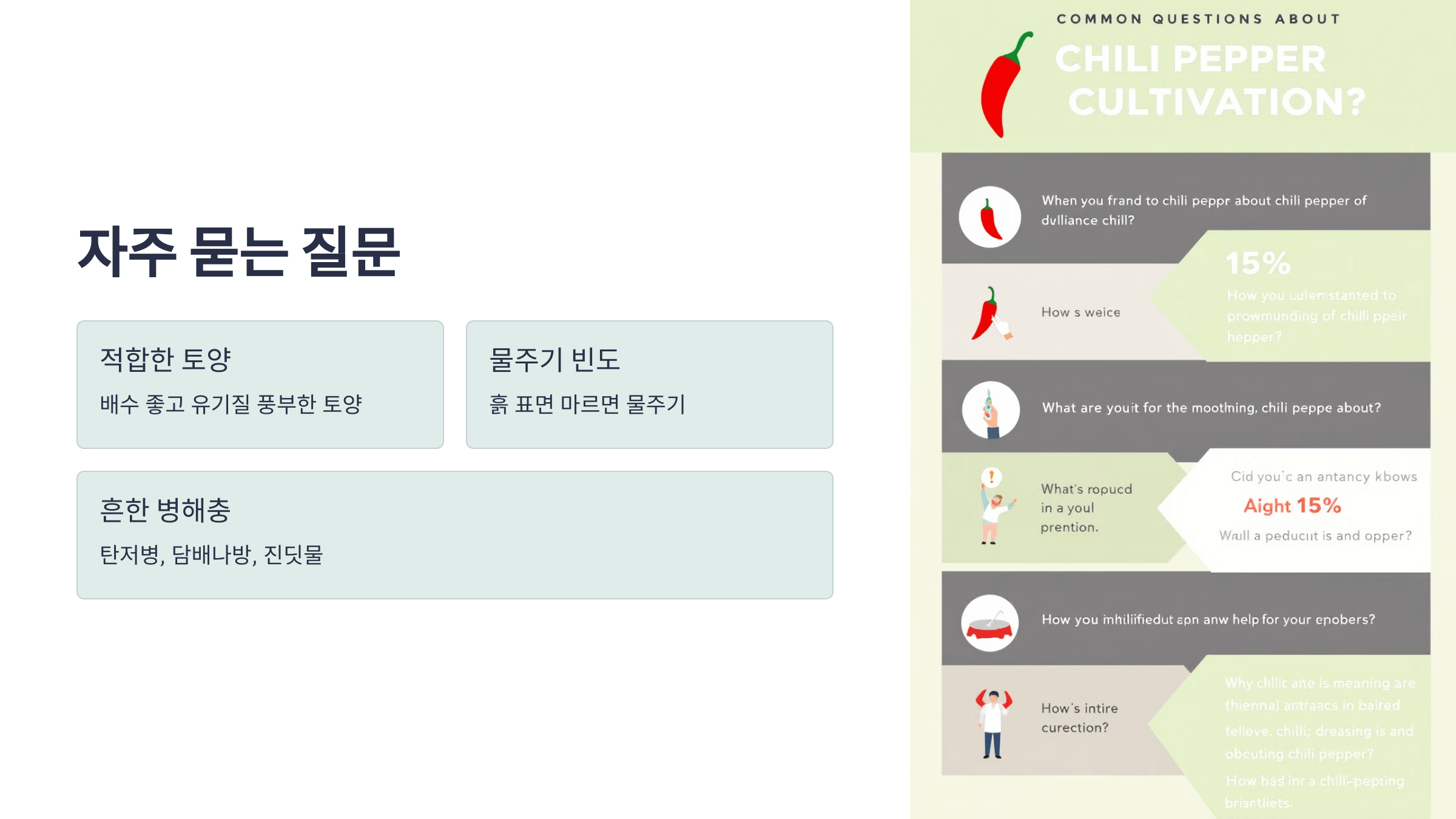 고추 사진입니다.