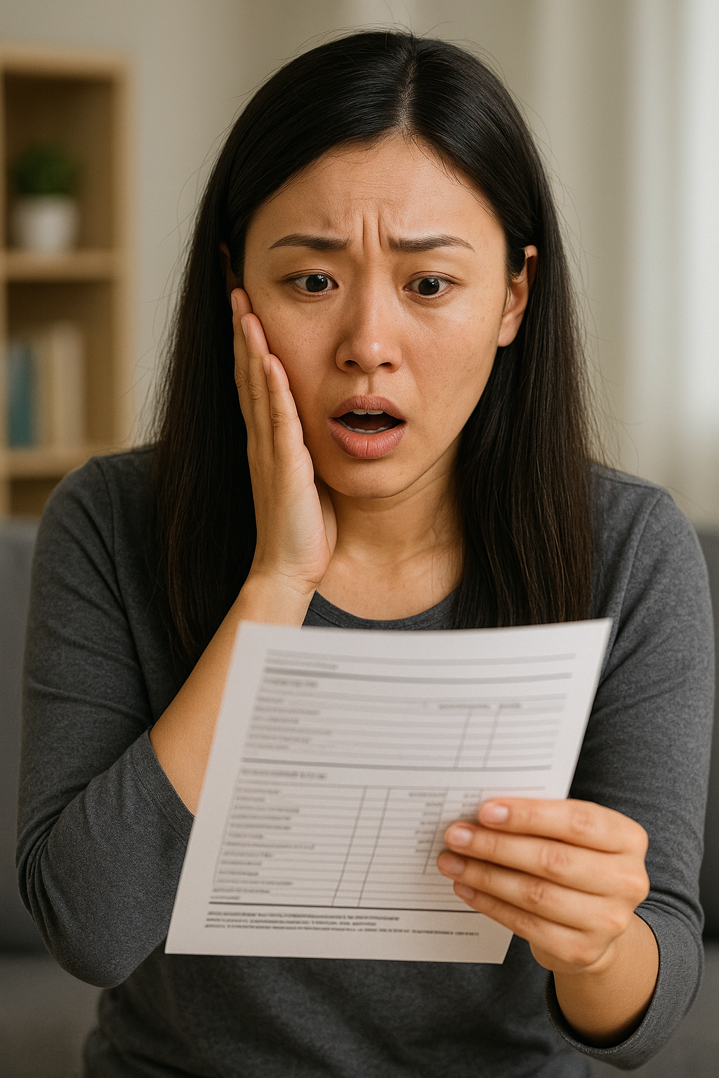 콜레스테롤 검사결과에 충격