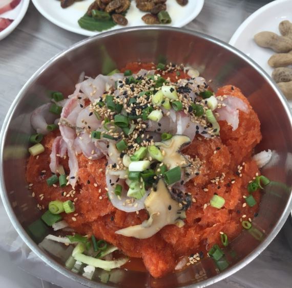 동남횟집 물회