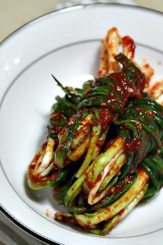 파김치 맛있게 담는법