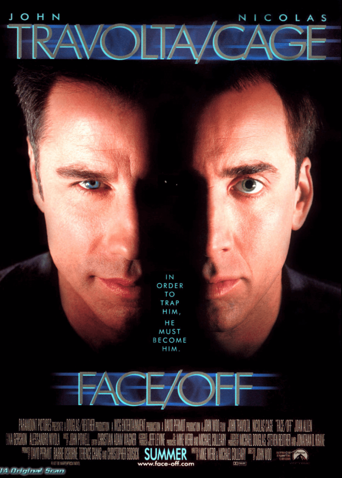 영화 페이스 오프 포스터