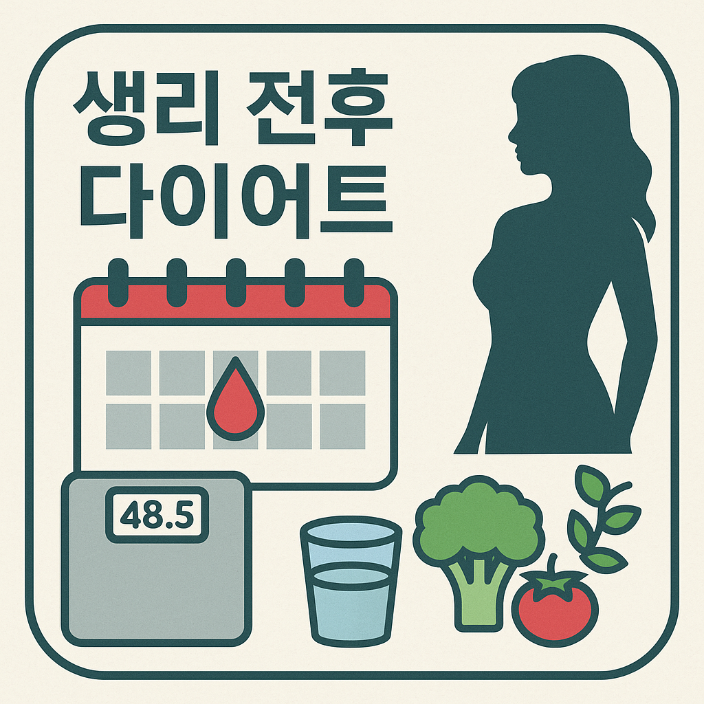 생리 주기와 함께하는 스마트 다이어트