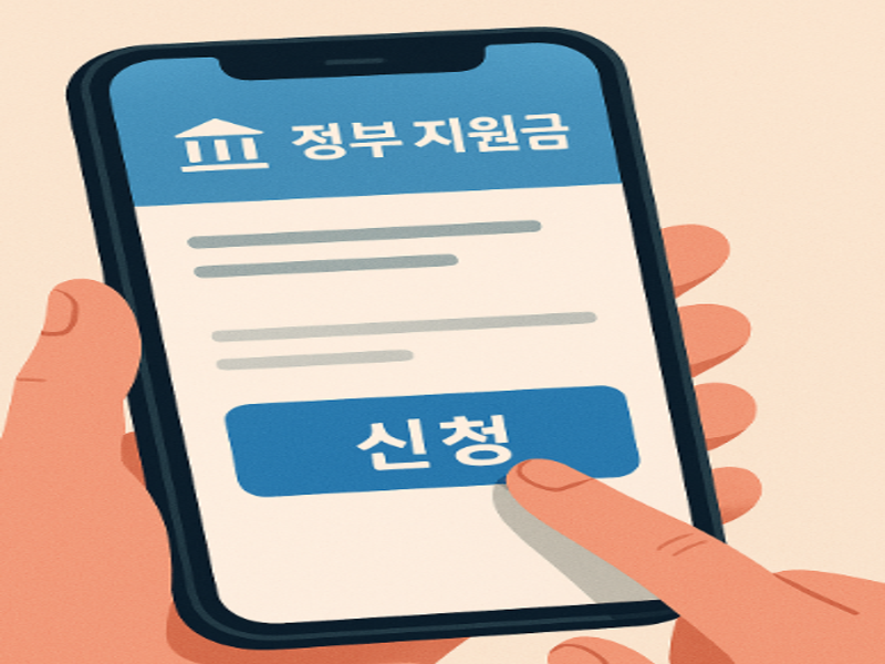 지원금 신청
