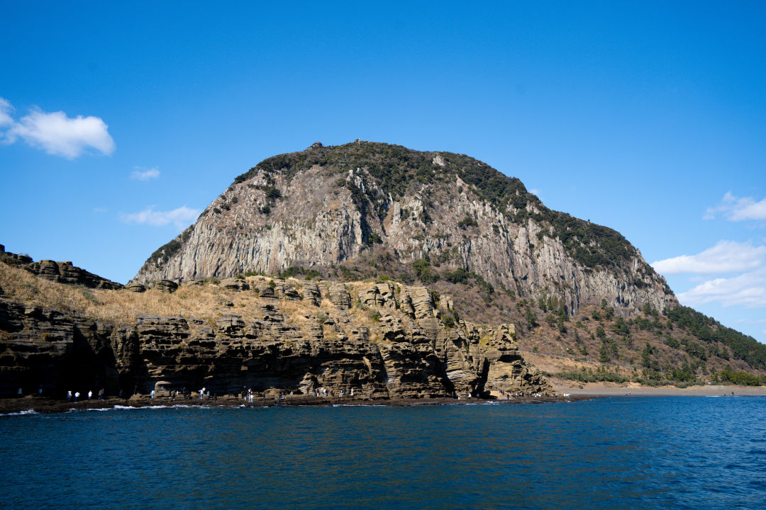용머리 해안 산방산