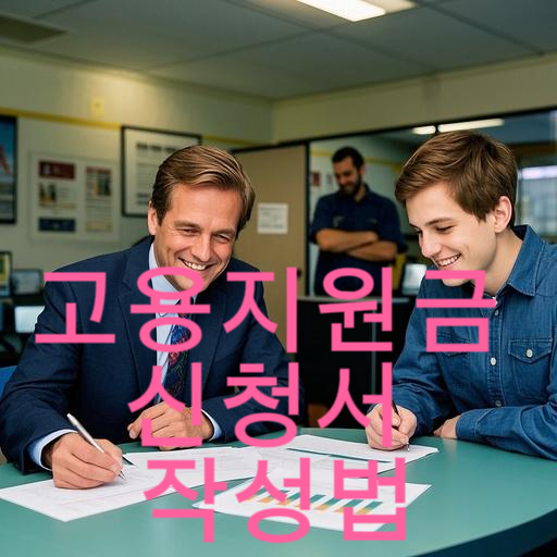 고용지원금 신청서 작성법