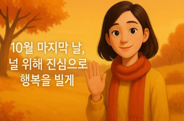 친구-가을-인사-문구-여자