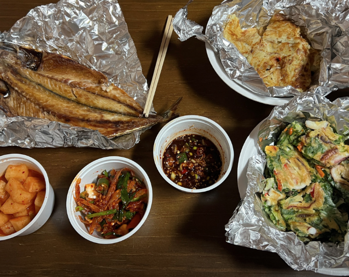 하회마을에서 먹는 안동 간고등어 