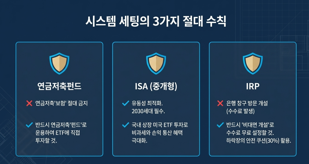 ISA, 연금저축, IR 비교하기