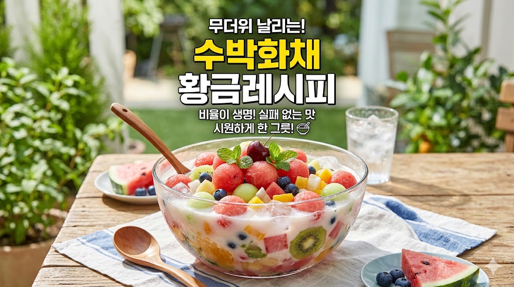 수박화채 황금레시피