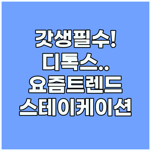 원어민 영어 표현 디지털 디톡스와 스..