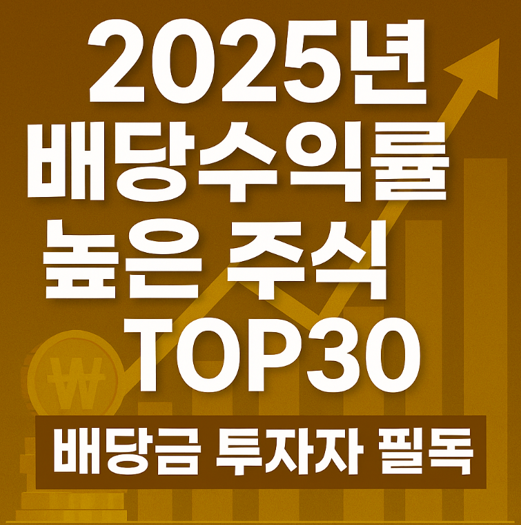 2025배당금 투자