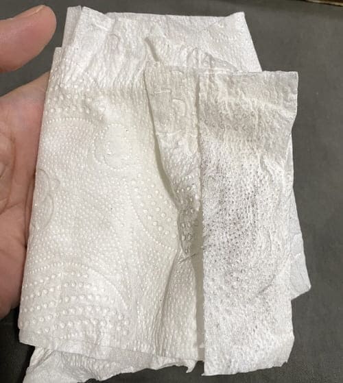 다이소헤어팡팡묻어남