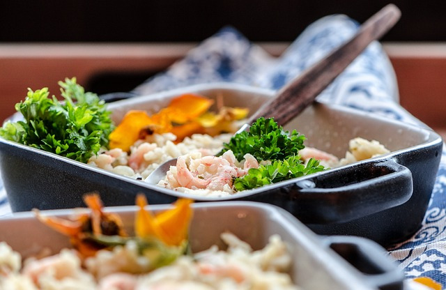 오리육수 곤약리조또