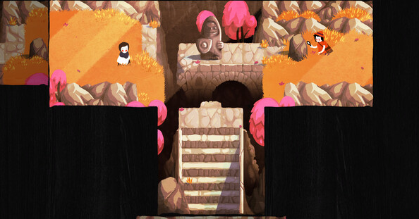 퍼즐게임 페이퍼 트레일 플레이 이미지