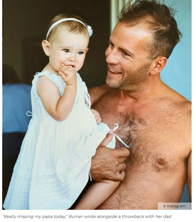 치매 아버지의 고통과 함께 하는 딸: 브루스&nbsp;윌리스의 루머&nbsp;윌리스 VIDEO: Bruce Willis' daughter Rumer Willis makes heartbreaking confession about relationship with dad amid illness &ndash; fans react