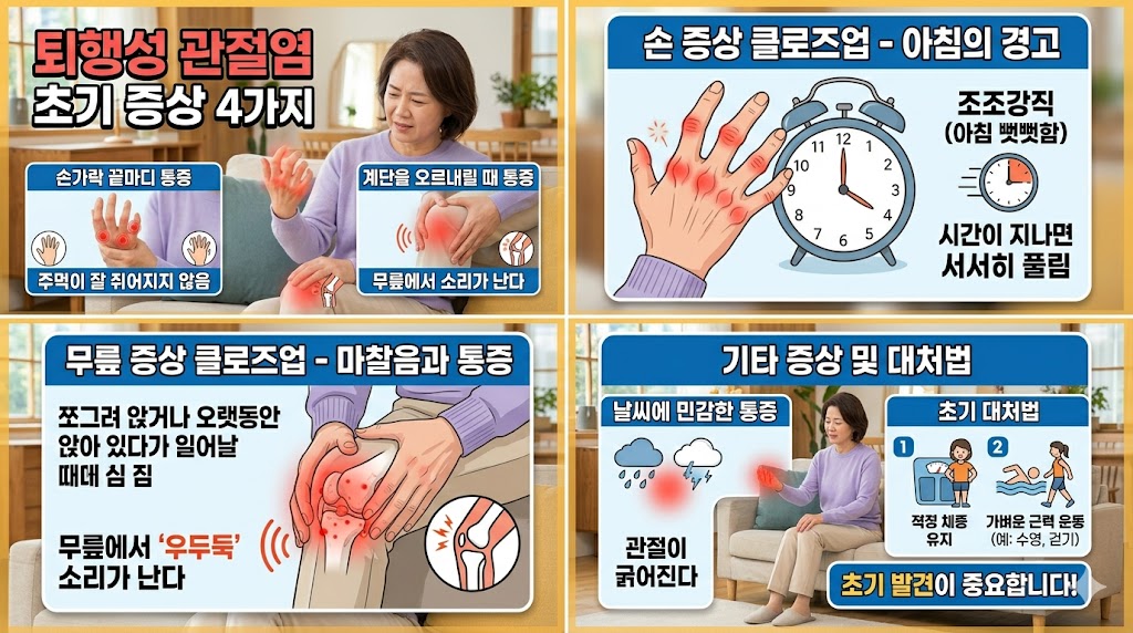 관절염 초기증상