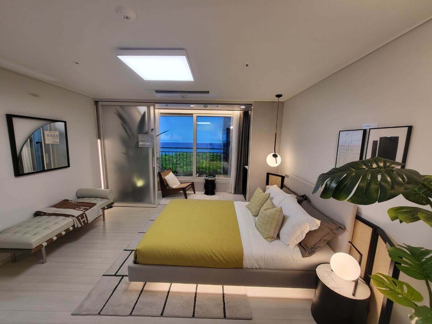 포항 푸르지오 마린시티 모델하우스 안방