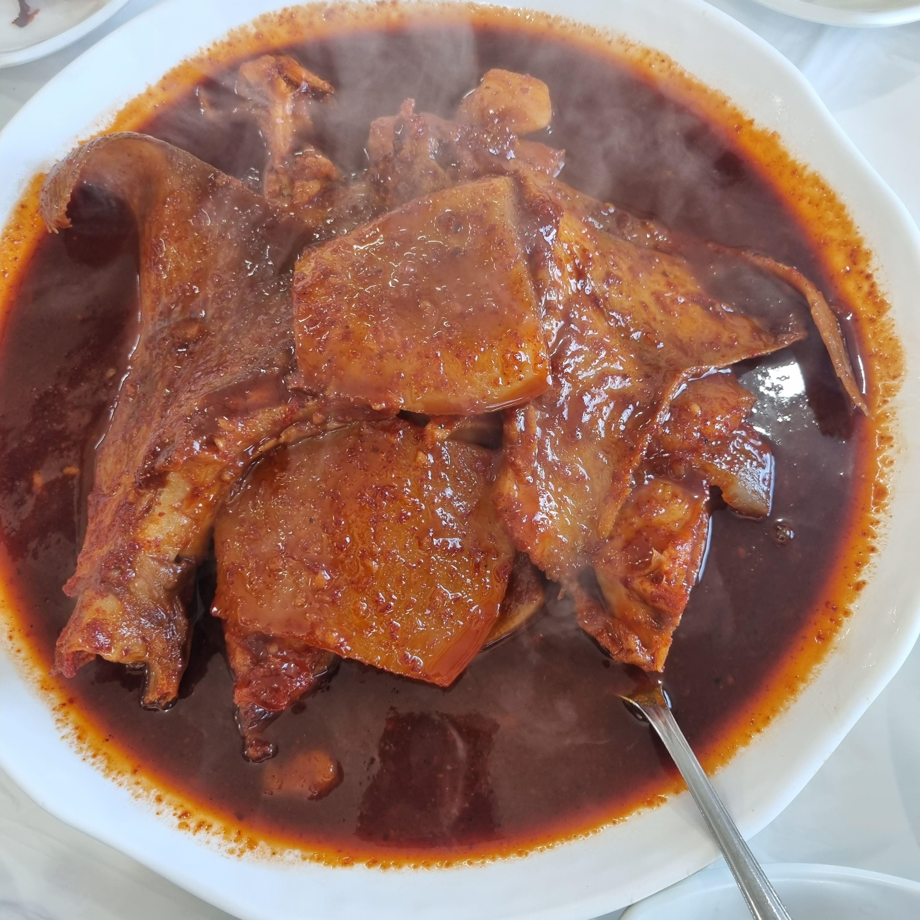 속초 황가네찜 가오리찜