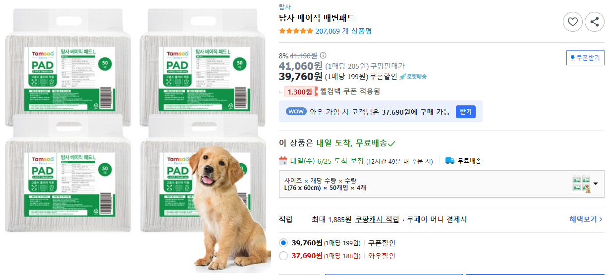 탐사-베이직-배변패드