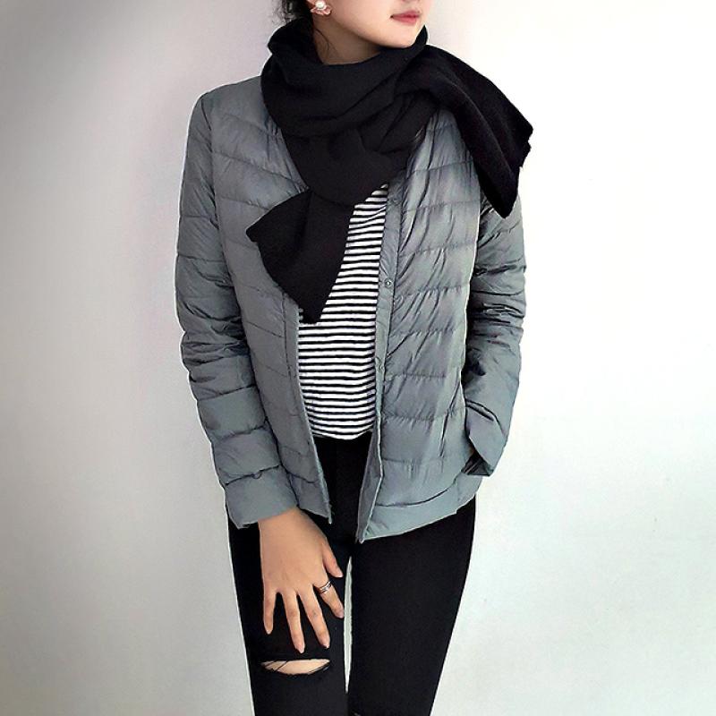 여성 덕 다운 봄 가을 겨울 빅사이즈 경량 패딩