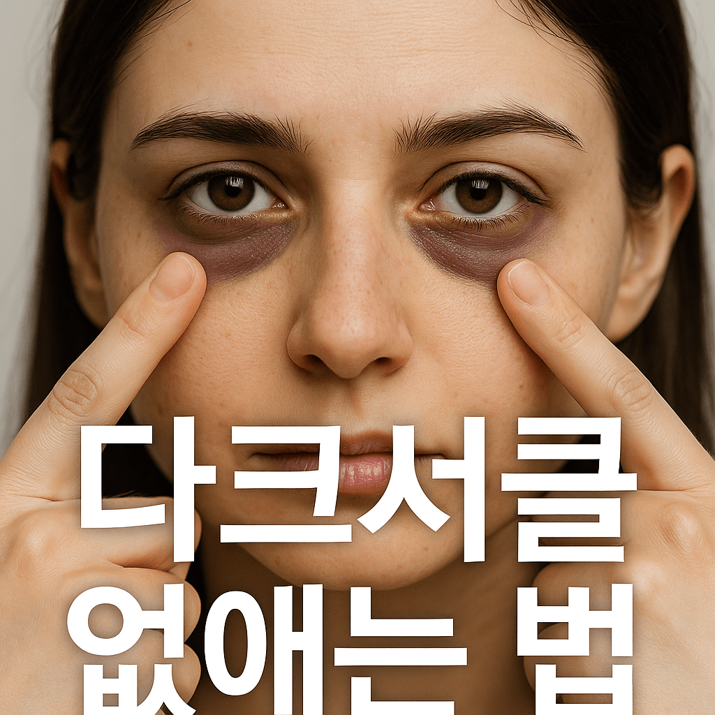 다크서클 없애는 법 완벽 가이드|집에서도 가능한 눈밑 관리법