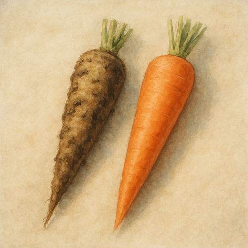 흙당근-일반당근-차이