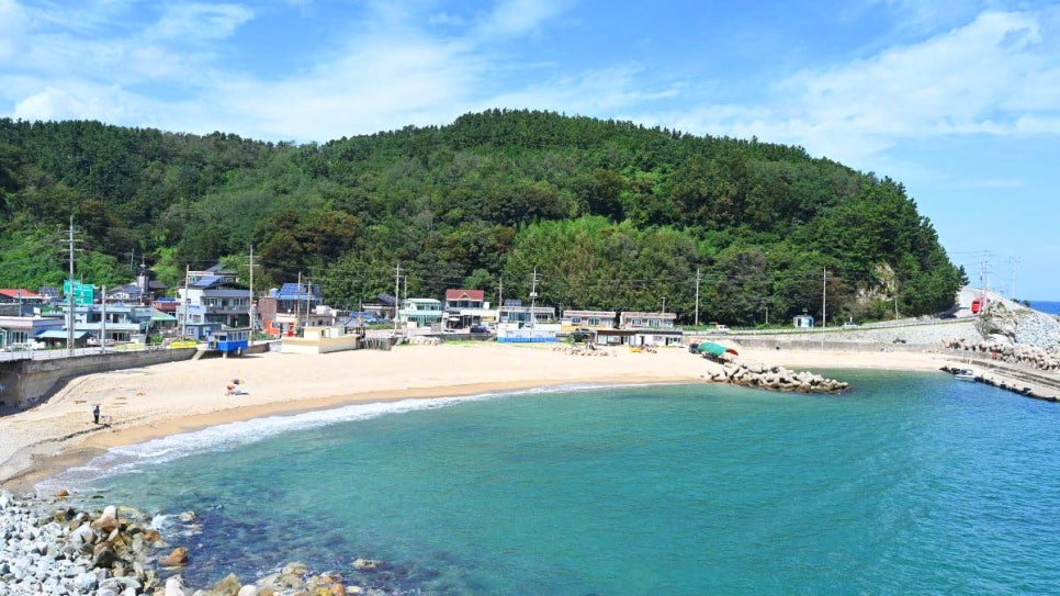 한국의 리틀하와이 영덕 오보해수욕장