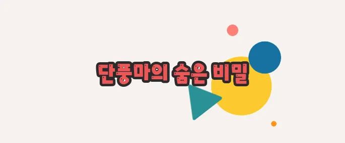 단풍마 효능  이제 베일을 벗겨볼까요