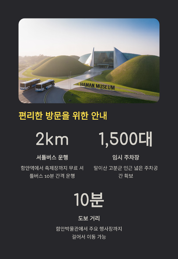 편리한 방문을 위한 안내