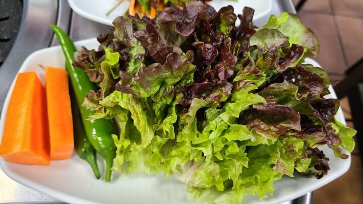 최대포-밑반찬-야채