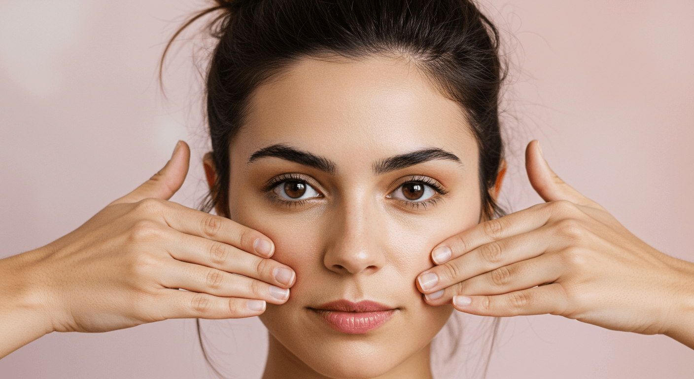 하루 10분 페이스 요가로 되찾는 동안 얼굴