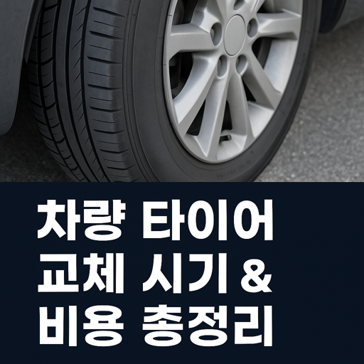 차량 타이어 교체 시기 &amp; 비용 총정리 썸네일 이미지