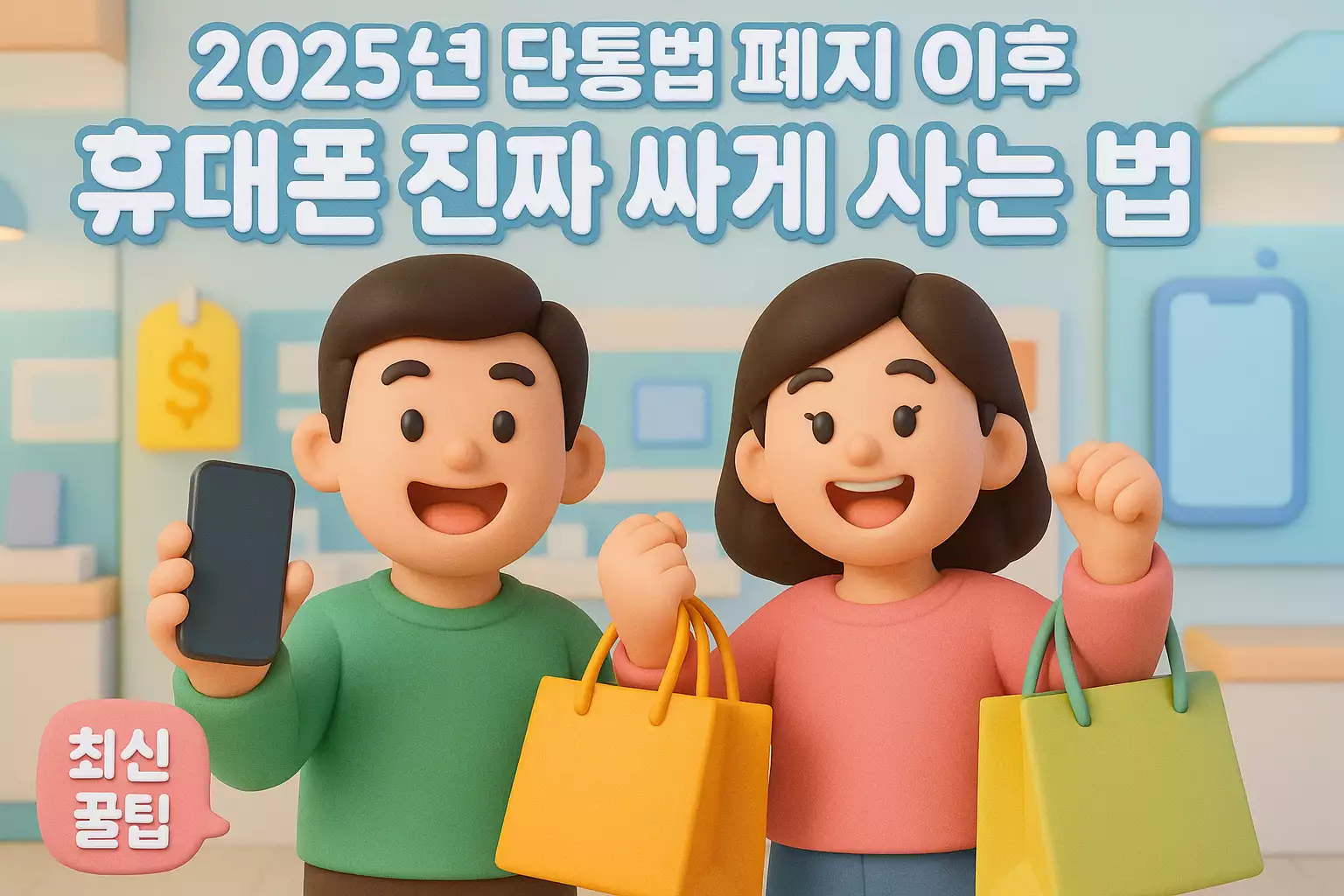 2025년 단통법 폐지 이후 휴대폰 진짜 싸게 사는 법