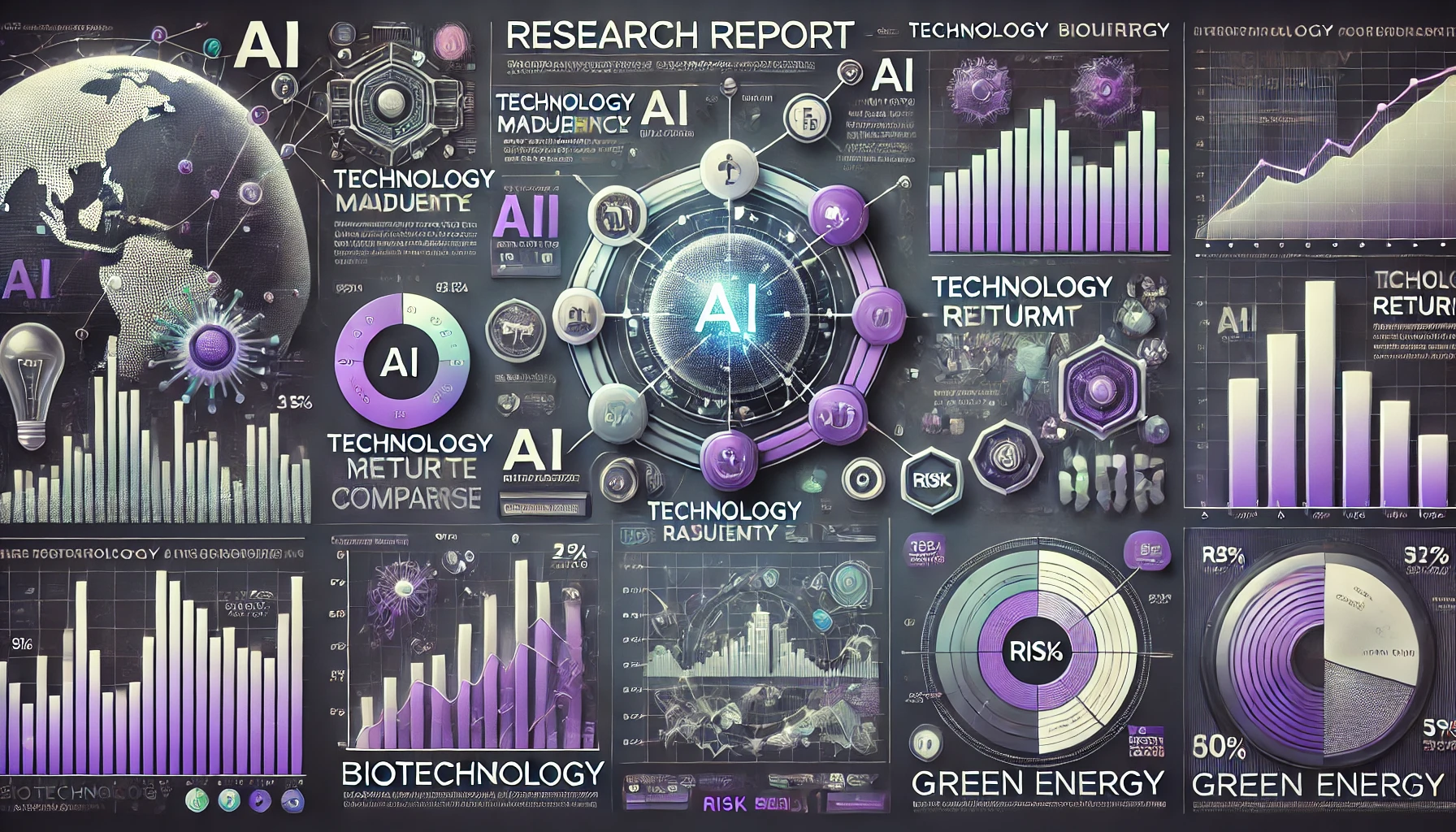 10대 유망산업 성장률 비교 차트