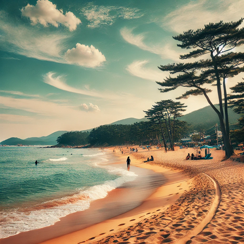 강릉 경포대 해변