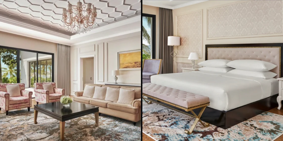 나트랑 메리어트 풀빌라 객실