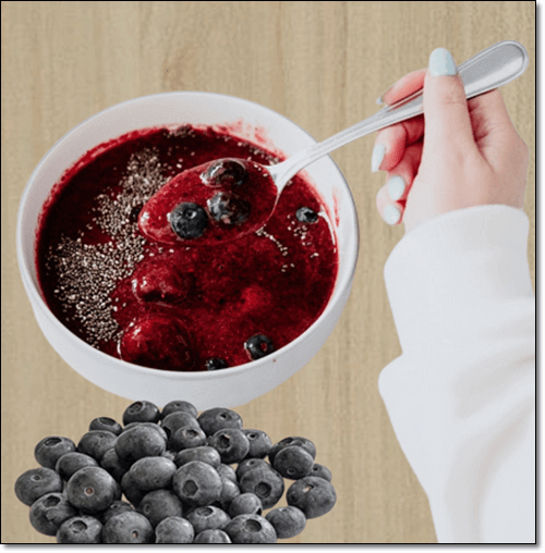 냉동 블루베리 먹는 법