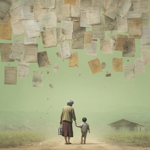 조손가정 지원 제도를 표현한 이미지