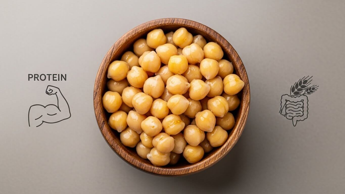 병아리콩: 갱년기 식단의 핵심 슈퍼푸드