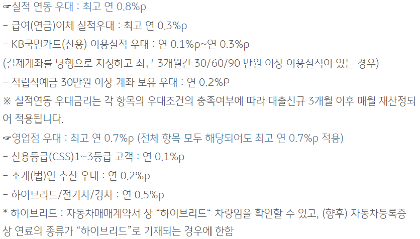 국민은행 자동차대출