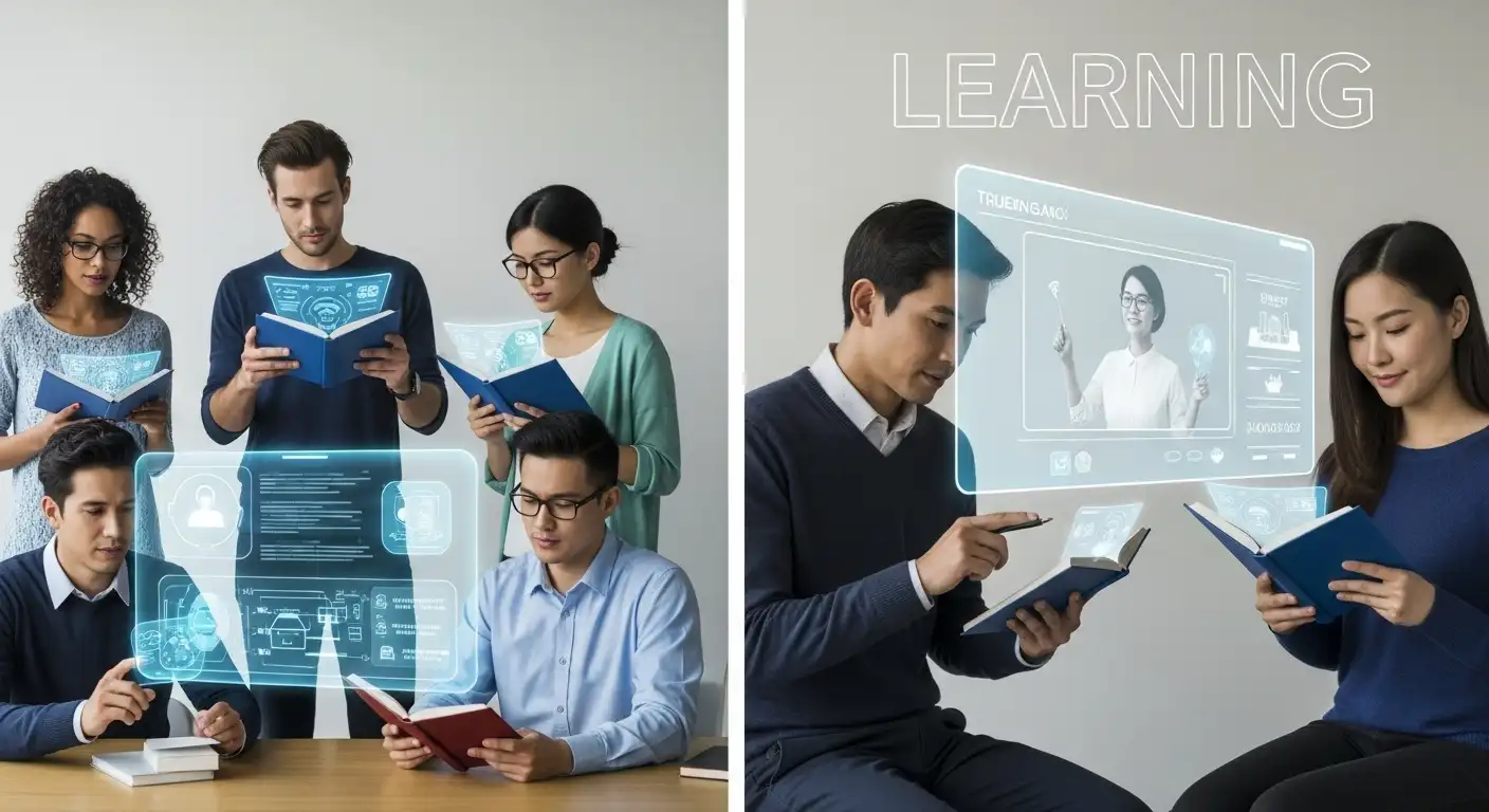 <img src="velocity-vector-social-core.webp" alt="학습 속도, 적응 속도, 실행 속도가 하나의 벡터로 합쳐져 사회 중심을 향해 나아가는 과정을 시각적으로 표현한 이미지입니다">