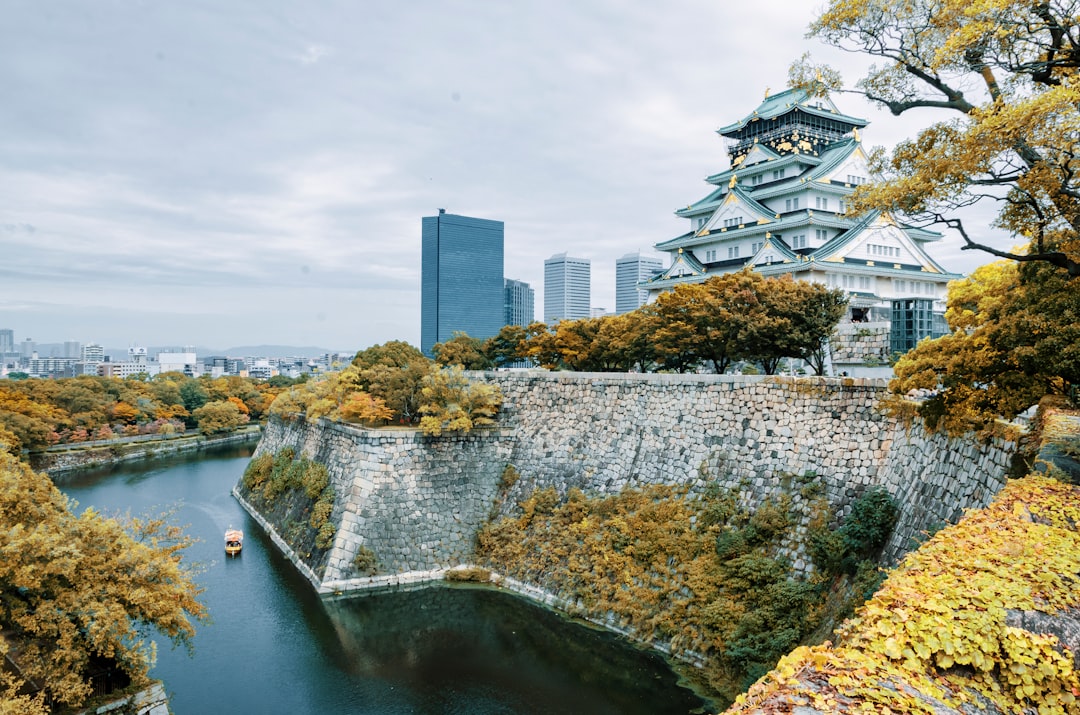 Osaka Castle.
