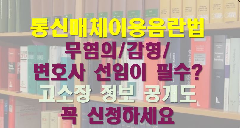 제목, 통신매체이용음란법 정보공개신청 고소장